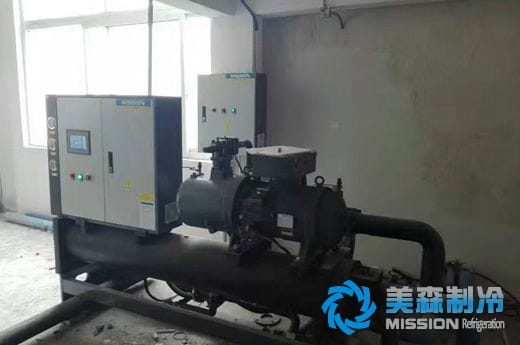 螺杆式冷冻机组调试验收-​中国空铁电池生产项目-第2张-工程案例-美森威尔